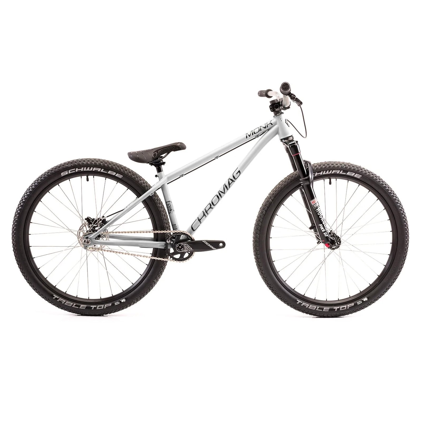 Monk 2021 Chromag Dirt Jump Bike MTB Hardtail Mountain Bike Black Gold