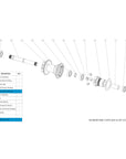 R4 Rear Hub Parts Mountain Bike Chromag Bike Parts